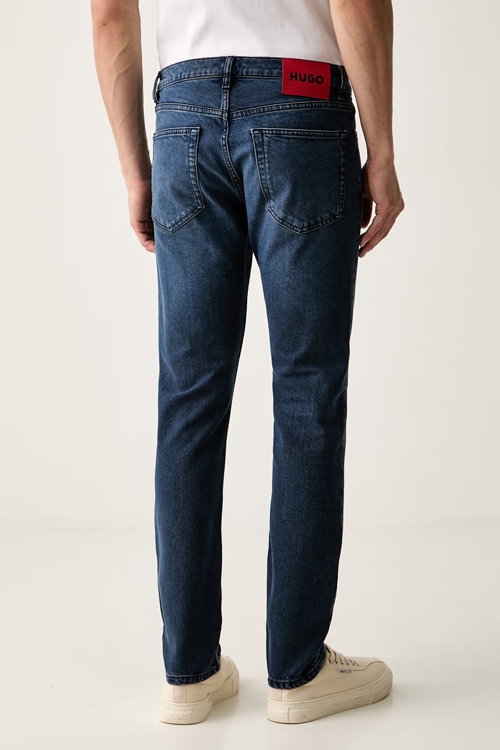 Одяг HUGO джинси extra slim чоловічі HUGO 50561246 блакитний