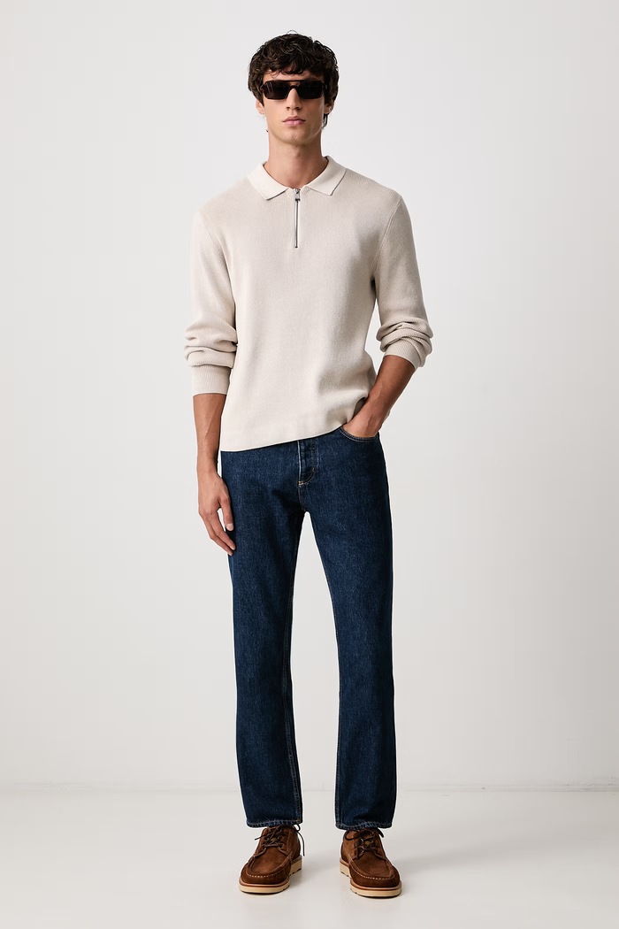 HUGO Blue Джинсы straight для мужчин Jonah 50572762 голубой AW26