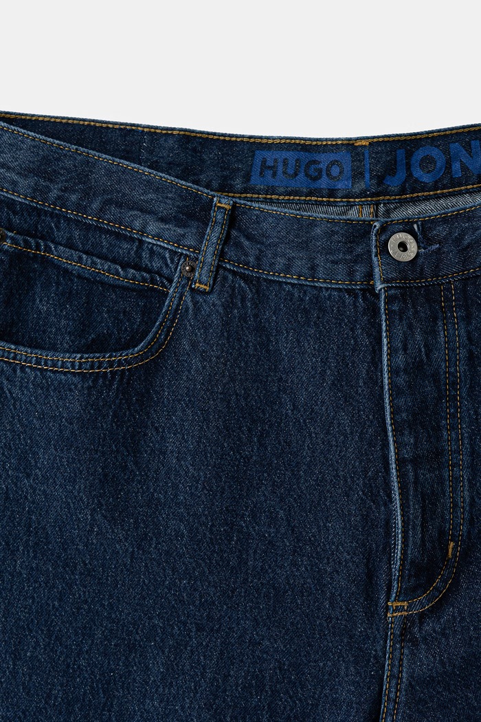 Одежда HUGO Blue джинсы straight для мужчин Jonah 50572762 голубой
