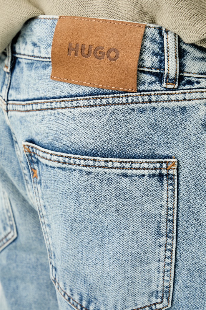 HUGO Blue rovné džíny pánské Jonah modrá 50563455