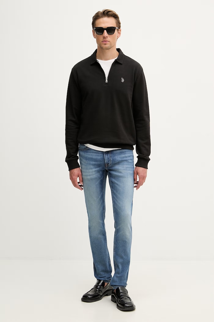 Calvin Klein Jeans rifle skinny pánske LV04RG793G modrá AW26