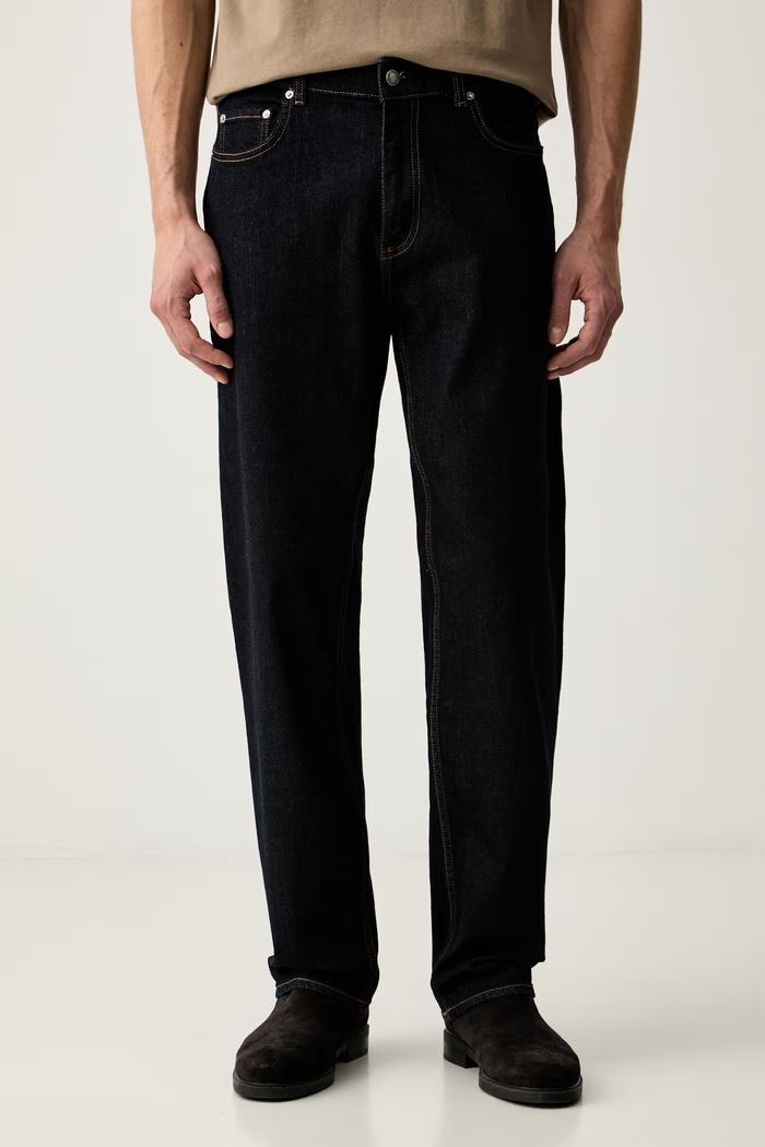 Guess джинсы relaxed fit для мужчин DAMON тёмно-синий M6YA82.D1473