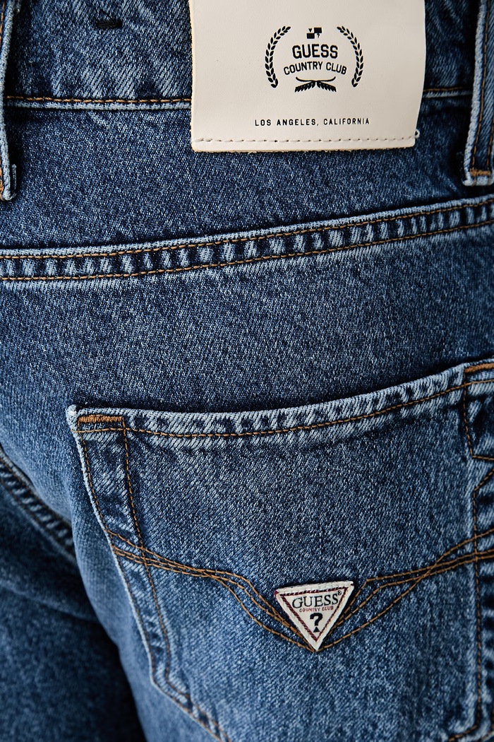 Guess jeansy regular męskie RODEO granatowy M6YA31.D1292
