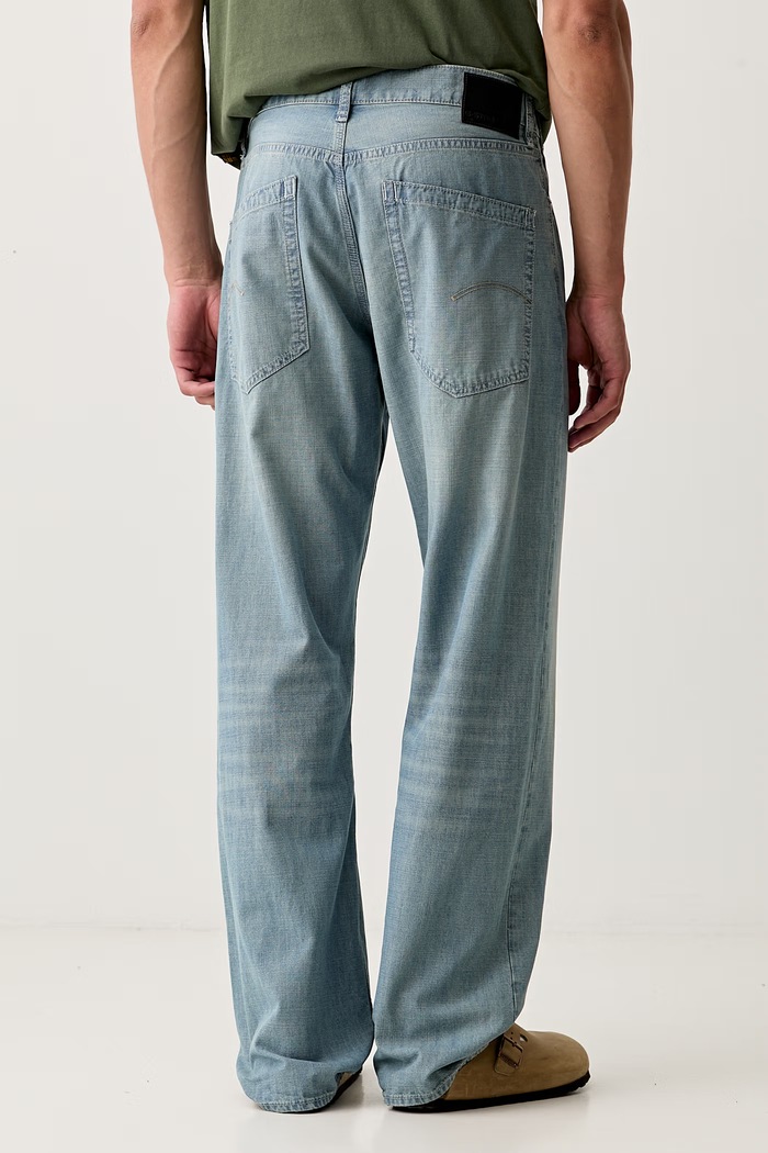 Дрехи G-Star дънки прави мъжки Deeggie Relaxed Straight D27736.D953 син