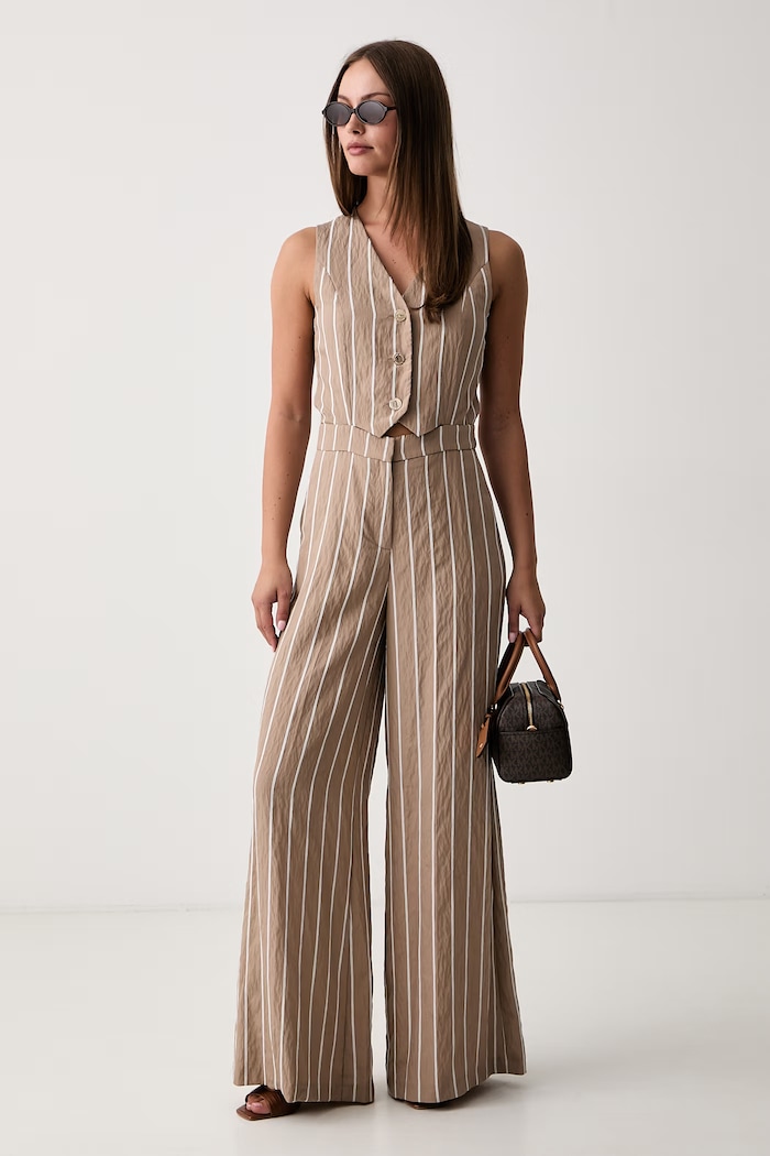 Morgan kombinezon damski z modalem PILA.F brązowy AW26