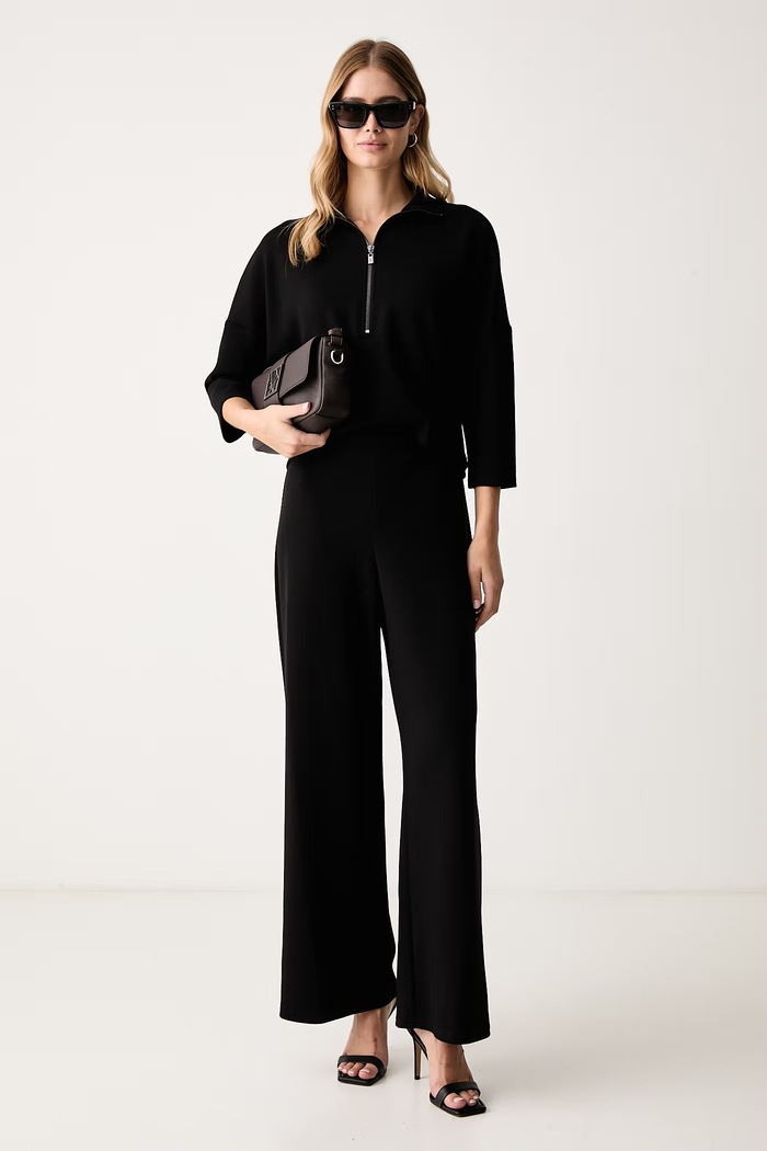 Joseph Ribkoff Kombinezon damski z wiskozą 263613 czarny AW26