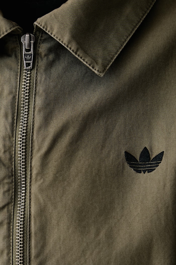 Ολόσωμη φόρμα γυναικεία βαμβακερή adidas Originals πράσινο LE8296