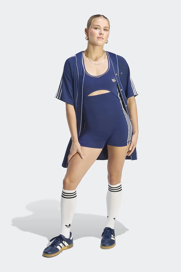 Oblečenie adidas Performance športový overal dámsky Originals Sport KT7037 tmavomodrá