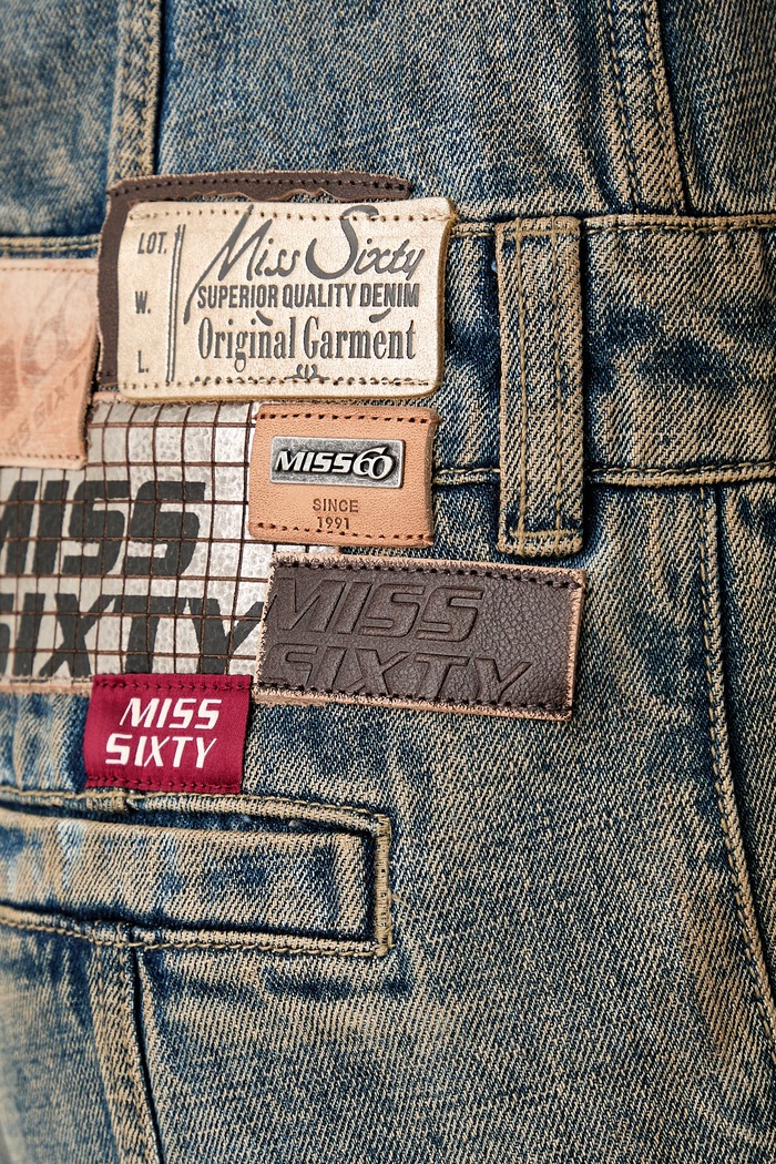 Miss Sixty kombinezon damski jeansowy 6M2JJ41700 niebieski