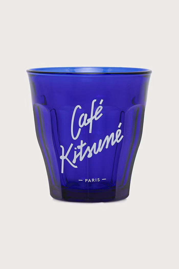 Café Kitsuné Szklanka ze szkła Duralex Glass 25cl niebieski OU08110O0011.