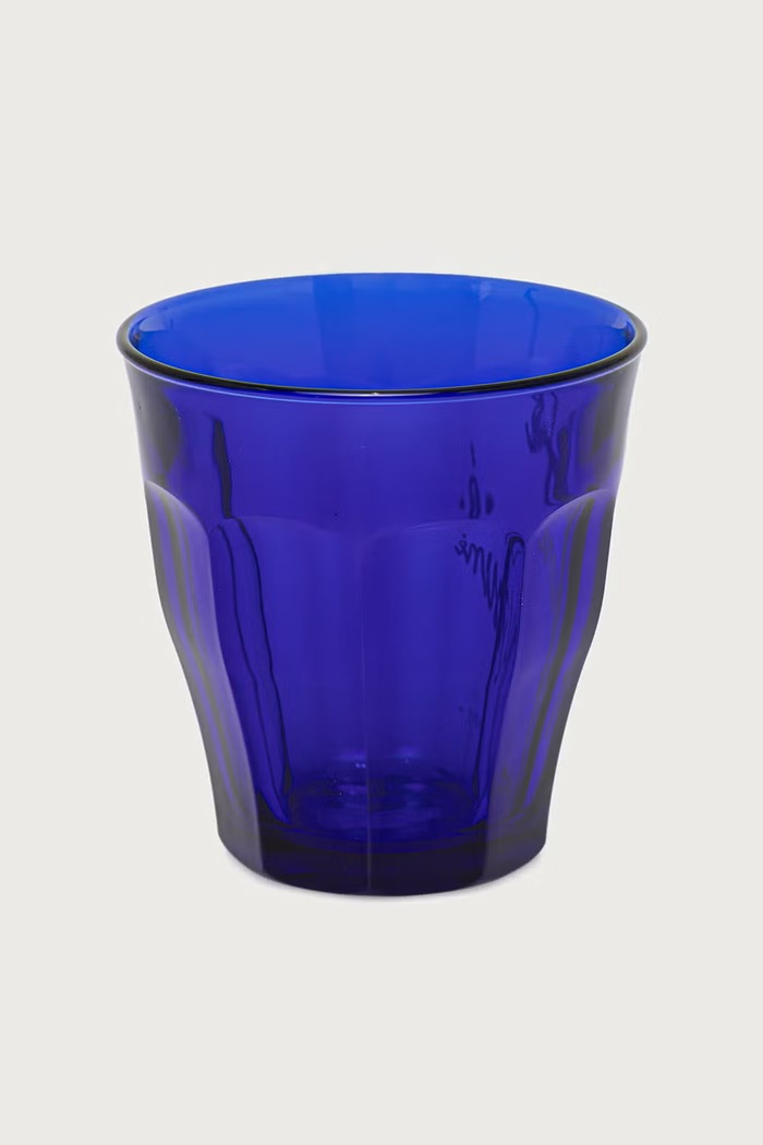 Café Kitsuné Szklanka ze szkła Duralex Glass 25cl OU08110O0011. niebieski AW26