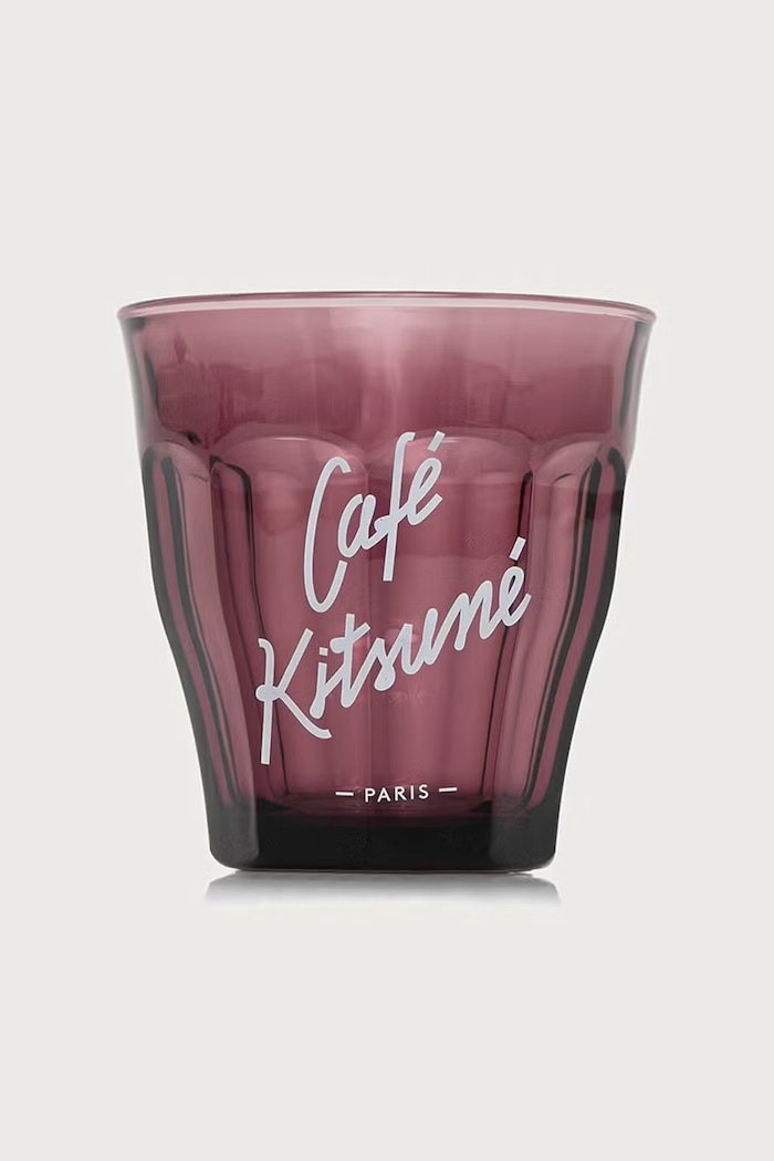 Café Kitsuné Szklanka ze szkła Duralex Glass 25cl brązowy OU08110O0011.
