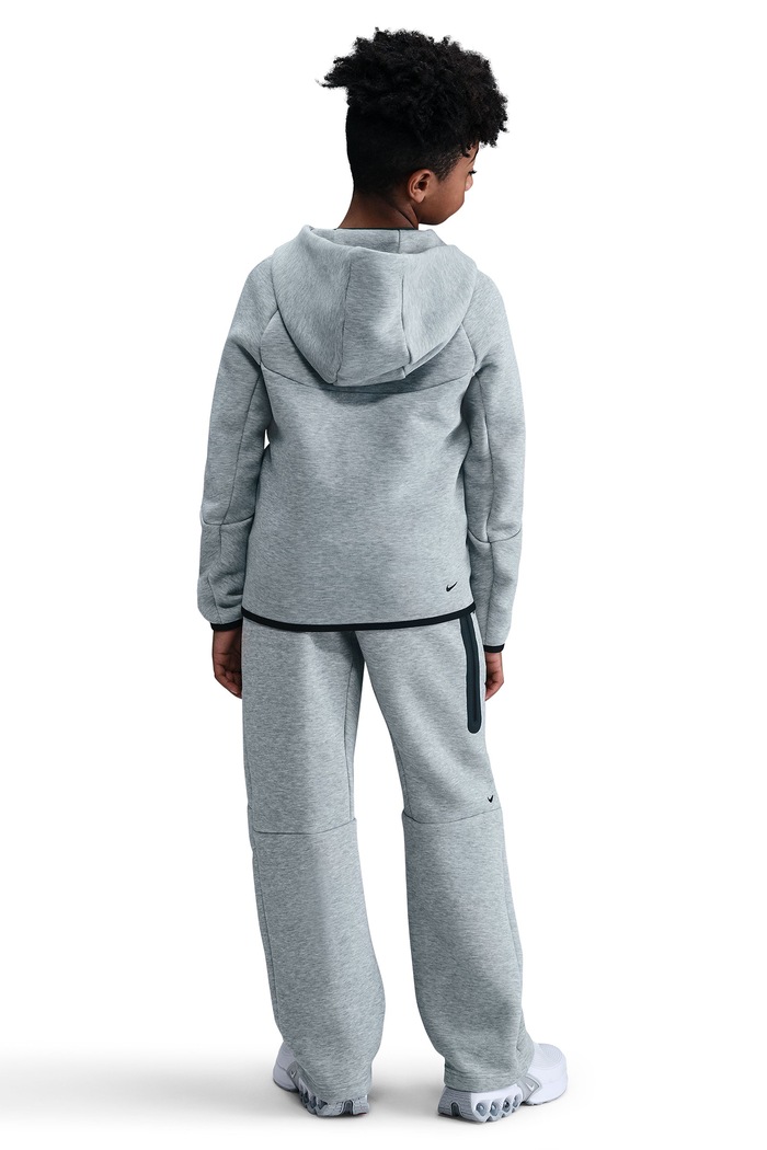 Nike Παντελόνι επίσημο παιδικό με βαμβάκι Nike Sportswear Tech Fleece IM0494 γκρί AW26