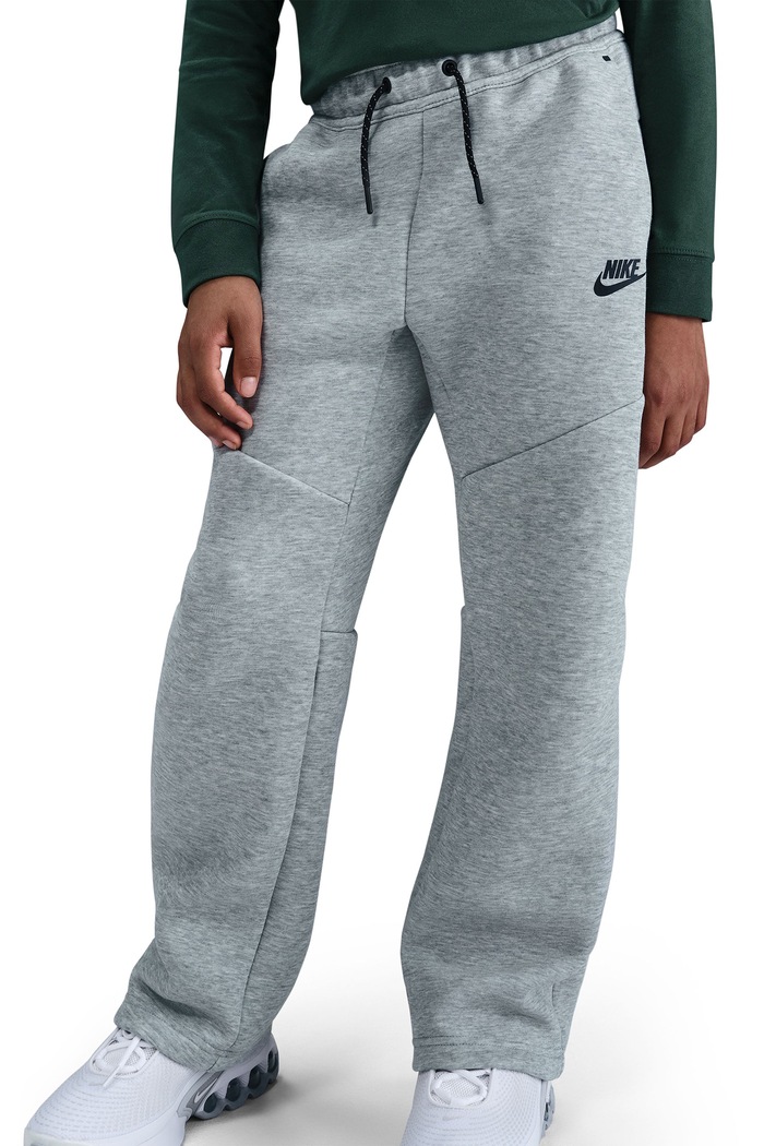 Αγορίστικα Nike Παντελόνι επίσημο παιδικό με βαμβάκι Nike Sportswear Tech Fleece IM0494 γκρί