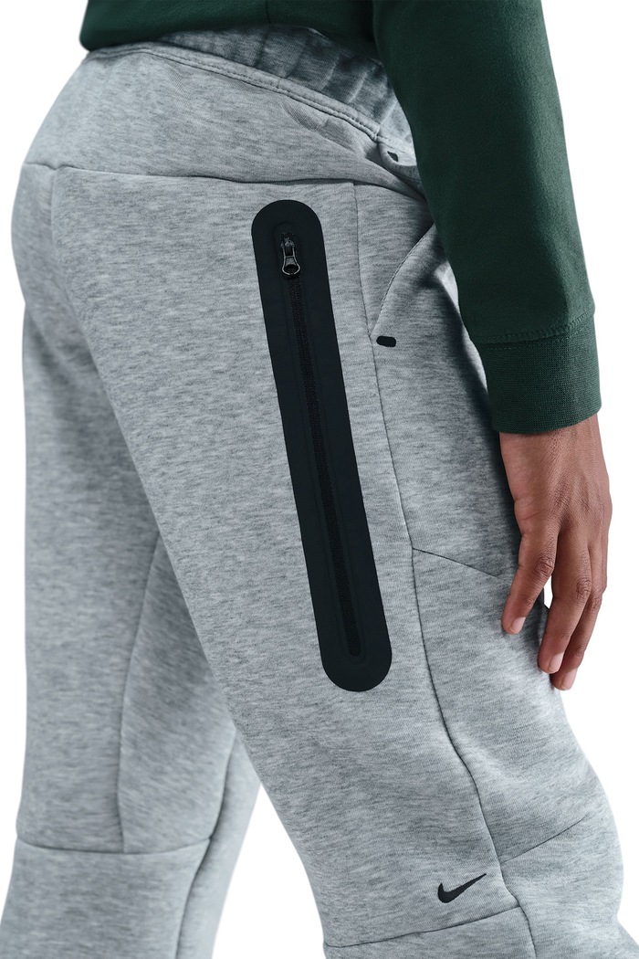 Παντελόνι επίσημο παιδικό με βαμβάκι Nike Sportswear Tech Fleece Nike γκρί IM0494