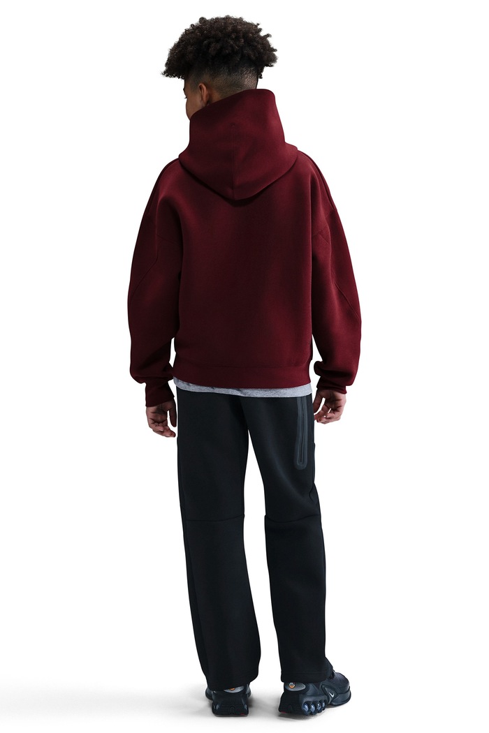 Nike Spodnie dresowe dziecięce z bawełną Nike Sportswear Tech Fleece IM0494 czarny AW26