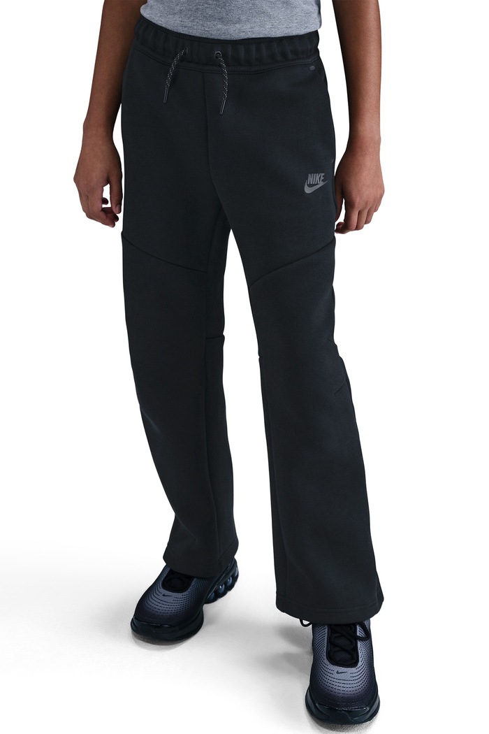 Spodnie dresowe dziecięce z bawełną Nike Sportswear Tech Fleece Nike IM0494 czarny