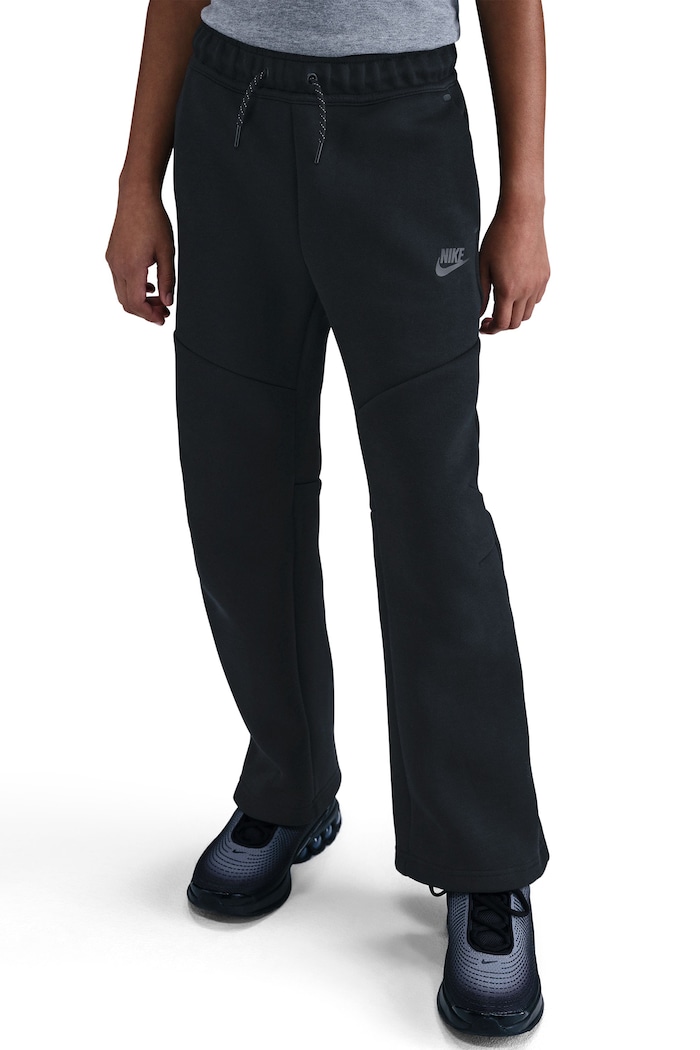 Spodnie dresowe dziecięce z bawełną Nike Sportswear Tech Fleece Nike IM0494 czarny
