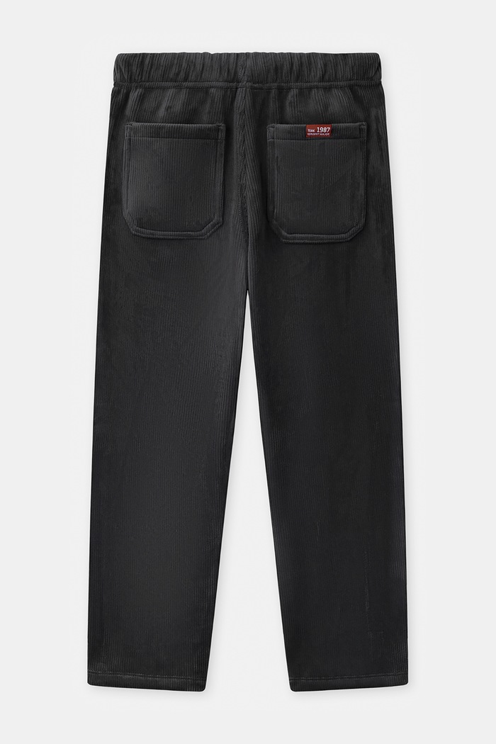 Sergent Major Spodnie straight dziecięce sztruksowe 26H3PG81CFP.128.146 szary AW26