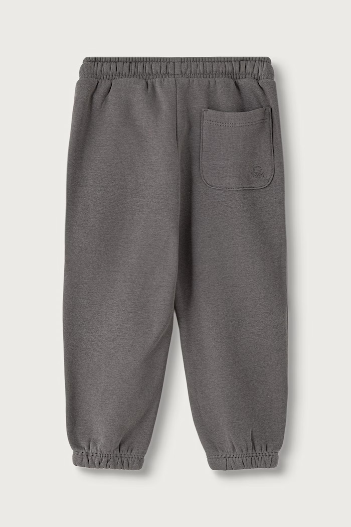 United Colors of Benetton Spodnie dresowe dziecięce z bawełną 39M2GF05O.P.Seasonal szary AW26