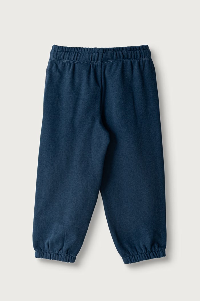 United Colors of Benetton Spodnie dresowe dziecięce bawełniane 3J70GF05K.P.Seasonal granatowy AW26
