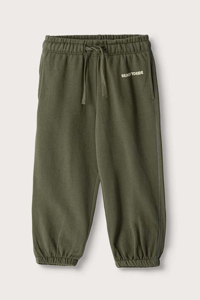 United Colors of Benetton Spodnie dresowe dziecięce bawełniane zielony 3J70GF05K.P.Seasonal