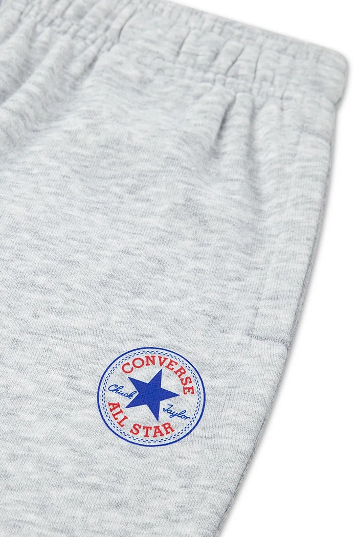 Chłopiec Converse Dziecięce z bawełną 8CJ626 szary