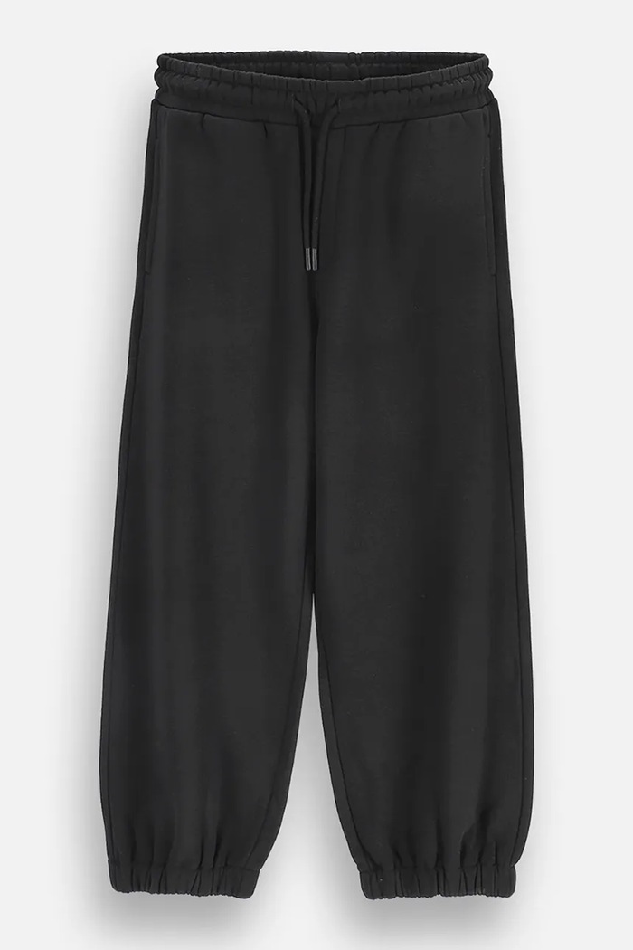 Coccodrillo Jogger kalhoty dětské s bavlnou černá ZC6120202GBJ