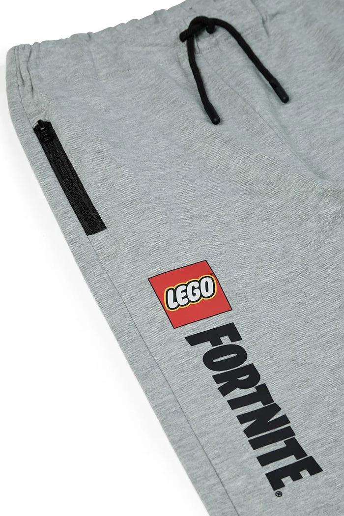 Chłopiec Lego Spodnie dresowe dziecięce bawełniane LWPINO 700 60.1101.1974 szary