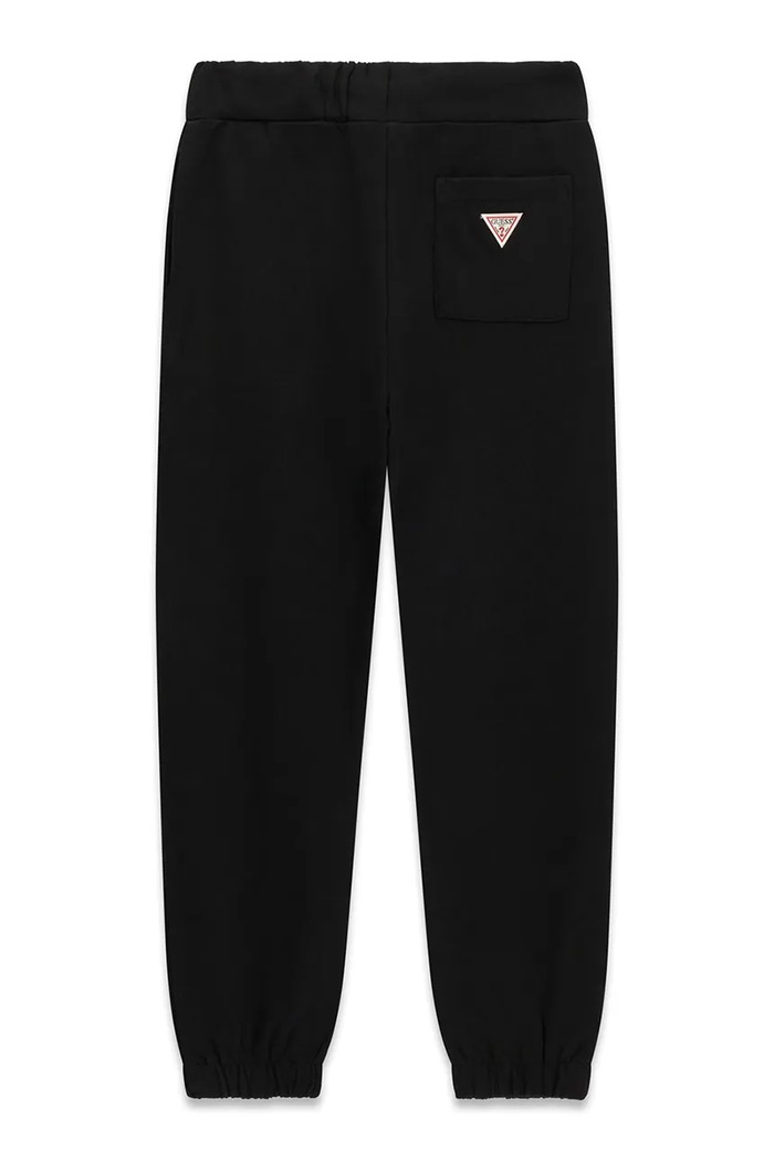 Guess Spodnie dresowe dziecięce bawełniane L6BB13.K8107.9BY2 czarny AW26