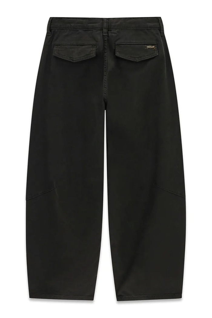 Guess Spodnie dziecięce bawełniane L6BB09.W4094.9BY2 czarny AW26
