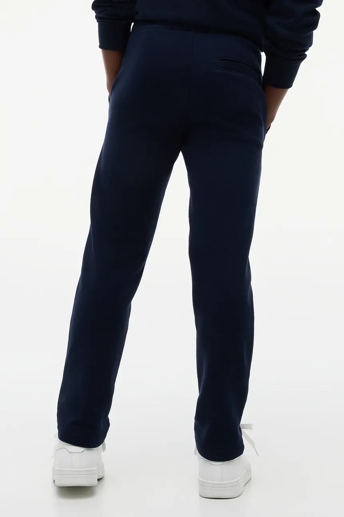 Chłopiec Tommy Hilfiger Spodnie dresowe dziecięce bawełniane KB0KB10772.9BY2 granatowy