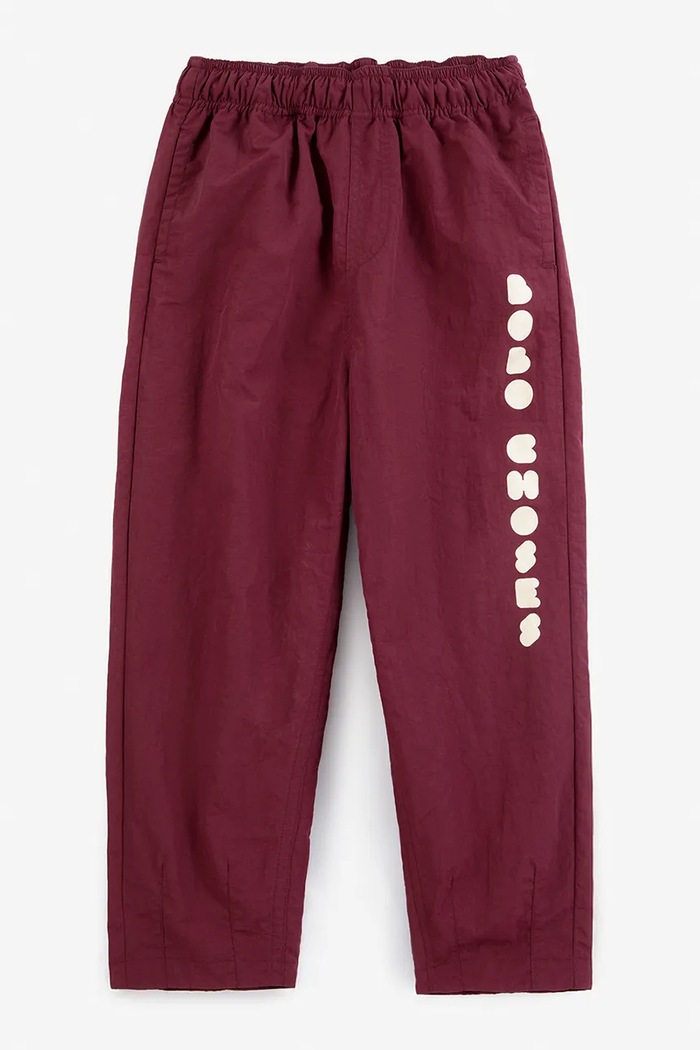 Bobo Choses Παντελόνι επίσημο παιδικό 226AC121 μπορντό AW26