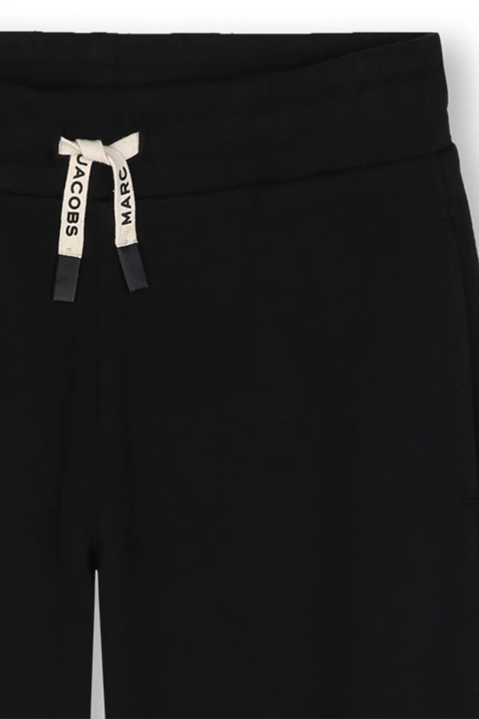 Teplákové nohavice detské s bavlnou MARC JACOBS W61048.114.150 čierna