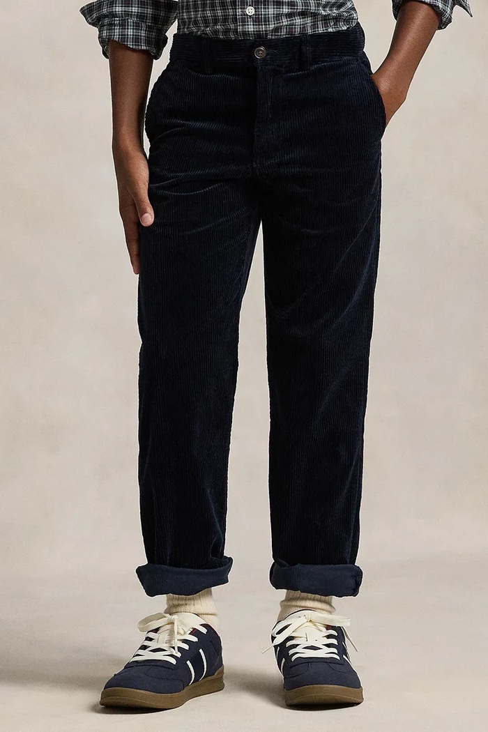 Polo Ralph Lauren панталон за деца от джинс тъмносин 323917121007