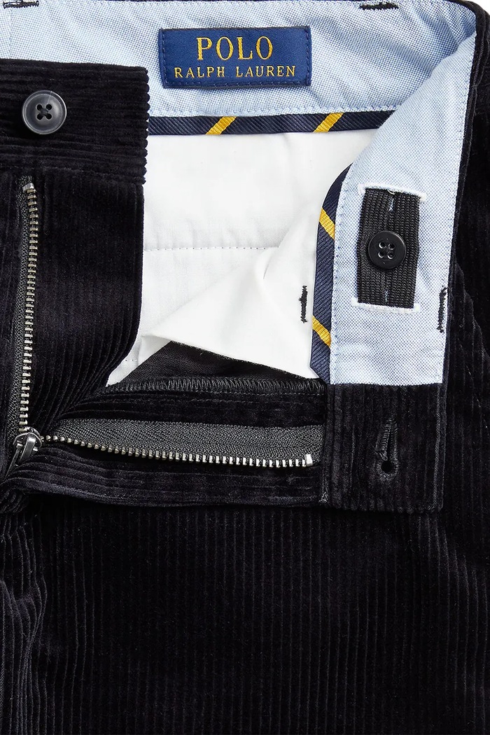 Момче Polo Ralph Lauren панталон за деца от джинс 323917121004 черен