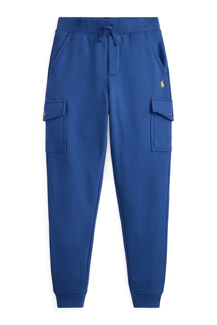 Polo Ralph Lauren Παντελόνι jogger παιδικό με βαμβάκι μπλε 323892354502
