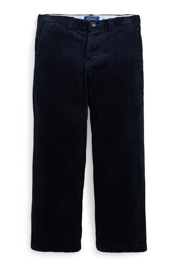 Polo Ralph Lauren Hlače za djecu od pamuka 322917121007 mornarsko plava AW26