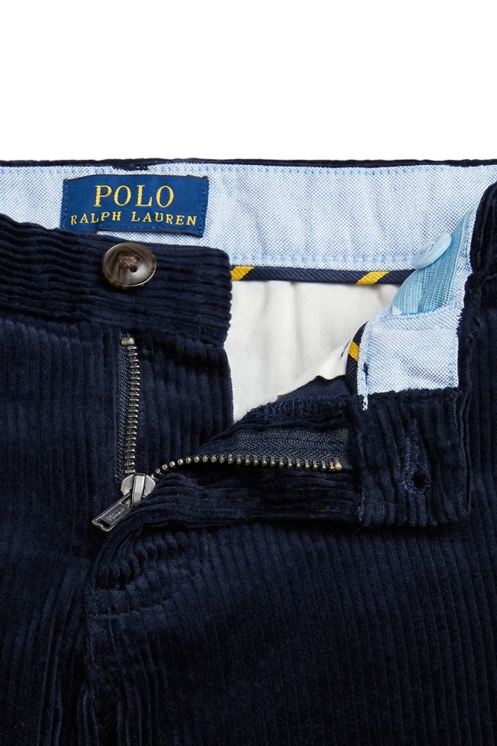 Hlače za djecu od pamuka Polo Ralph Lauren 322917121007 mornarsko plava