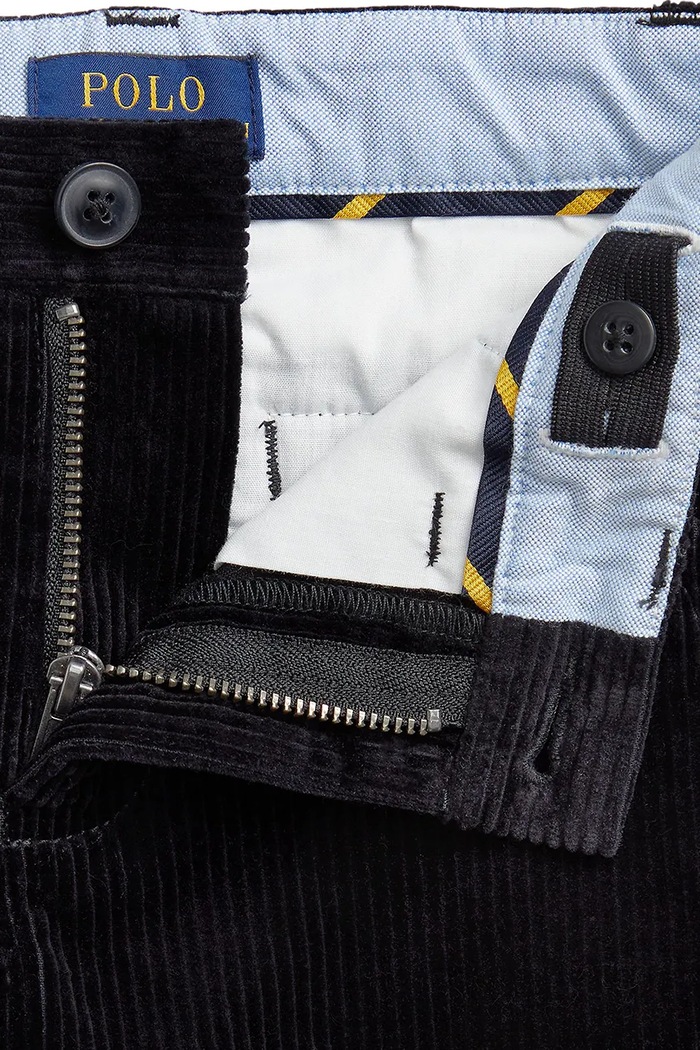 Dječaci Polo Ralph Lauren Hlače za djecu od pamuka 322917121004 crna