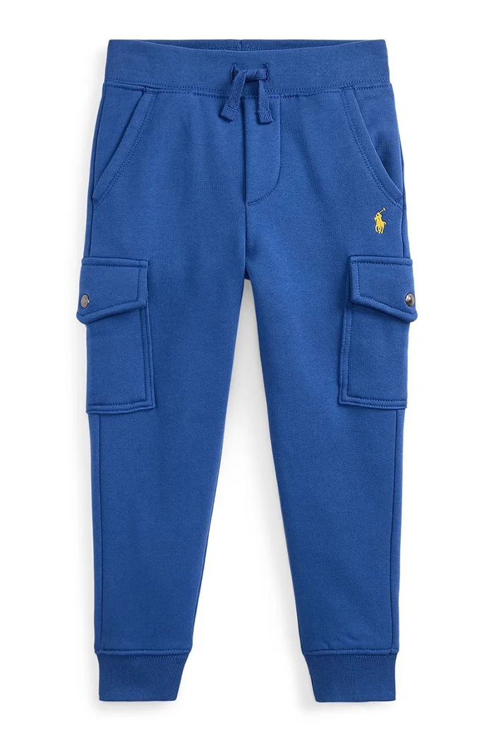 Polo Ralph Lauren Παντελόνι επίσημο παιδικό με βαμβάκι μπλε 322892354502