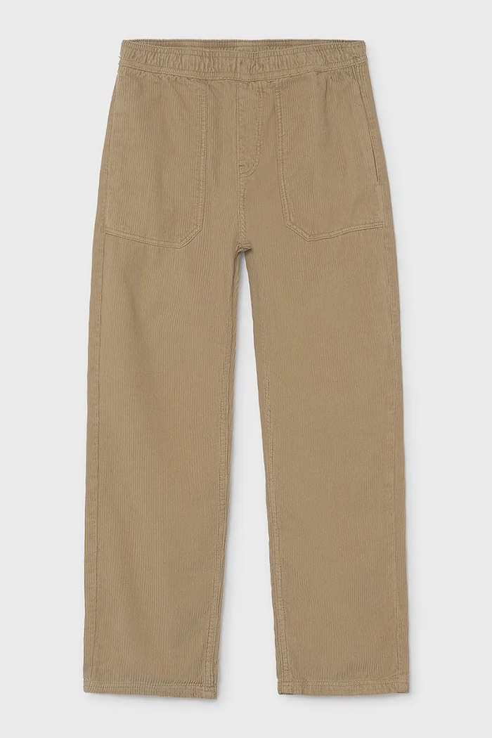 Mayoral Pantaloni straight per bambini con cotone 7511.7E.Junior.9BY2 beige AW26