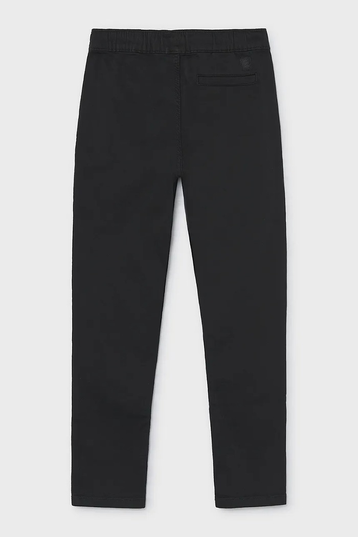 Mayoral Джоггери дитячі бавовняні soft jogger 7507.7A.Junior.9BY2 чорний AW26