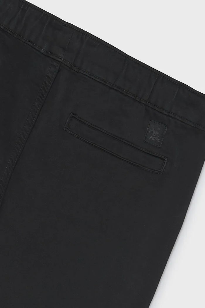 Хлопчик Mayoral Джоггери дитячі бавовняні soft jogger 7507.7A.Junior.9BY2 чорний