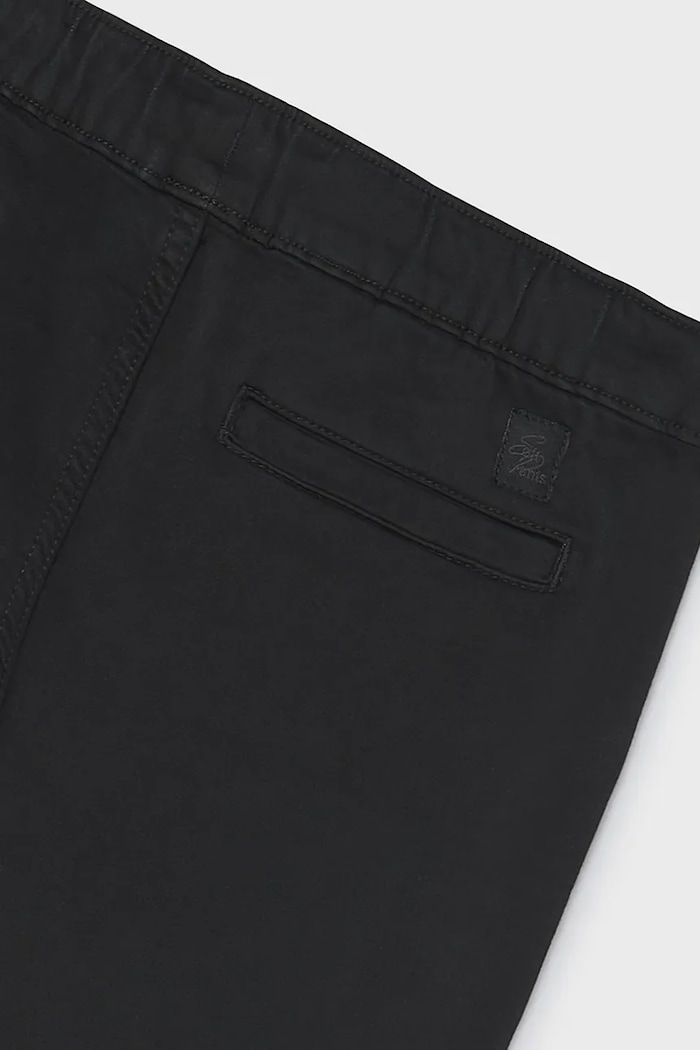 Хлопчик Mayoral Джоггери дитячі бавовняні soft jogger 7507.7A.Junior.9BY2 чорний