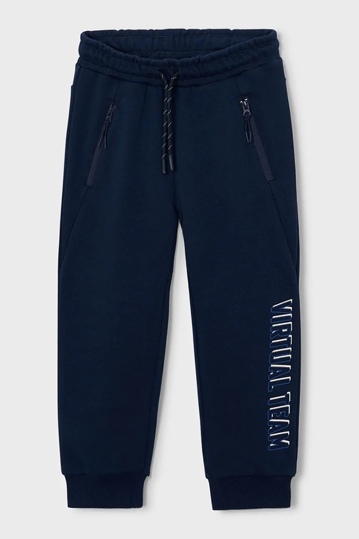 Mayoral Спортивные штаны для детей с хлопком 4506.5C.Mini.9BY2 тёмно-синий AW26