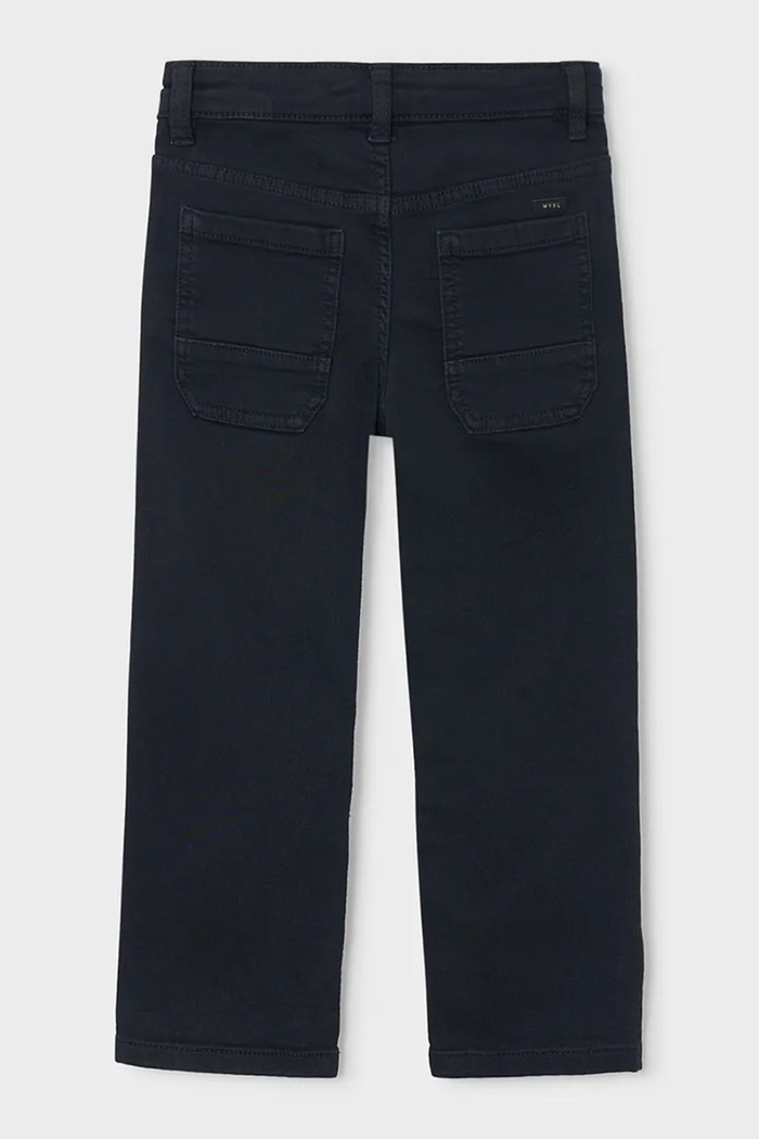Mayoral Παντελόνι κανονικό παιδικό με βαμβάκι soft regular fit 4504.5B.Mini.9BY2 μαύρο AW26