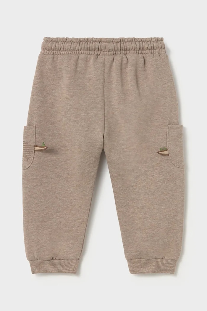 Mayoral Спортивные штаны для детей с хлопком 2549.3E.Baby.9BY2 коричневый AW26