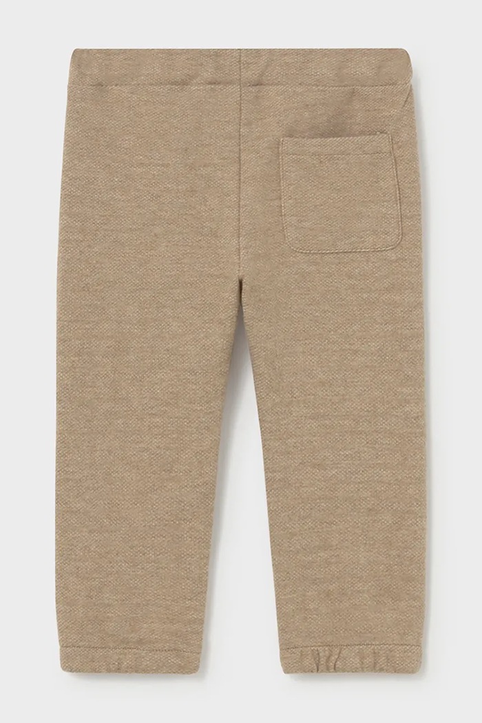 Mayoral donji dio trenirke za djecu s pamukom 2545.3D.Baby.9BY2 smeđa AW26