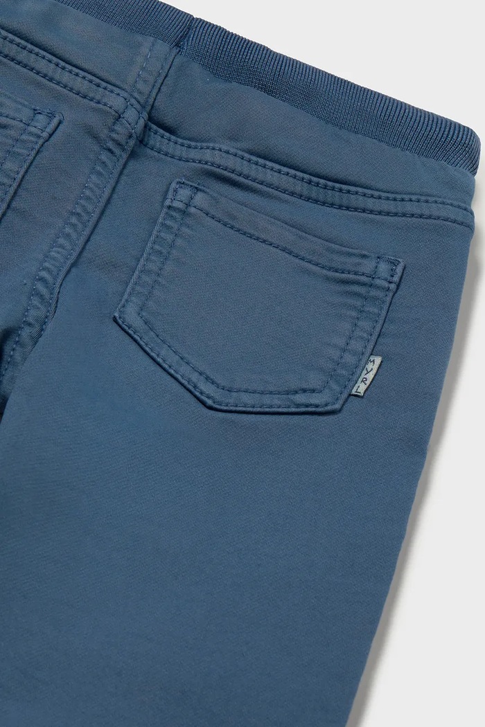 Dječaci Mayoral hlače za djecu s pamukom jogger serža soft 2541.3B.Baby.9BY2 plava